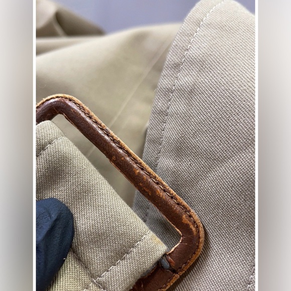 Vintage Burberry’s Trench Coat w/ Wool Lining - Size 6 Long - Picture 10 of 16